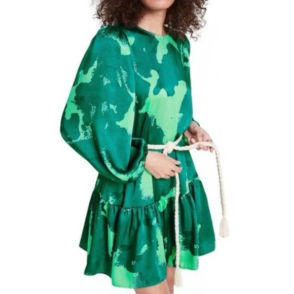 Alexis | Dresses | Alexis X Target Green Floral Rope Dress | Poshmark